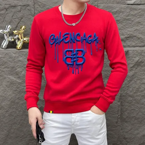Balenciaga Hoodies Long Sleeved For Men #1410953