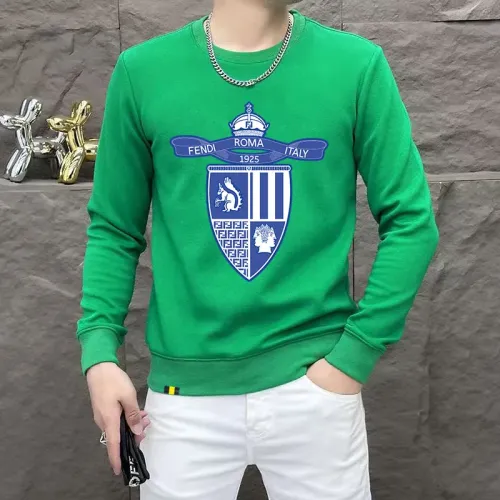 Fendi Hoodies Long Sleeved For Men #1410956