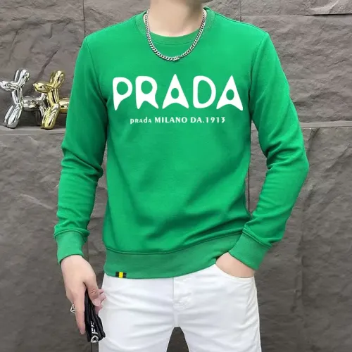 Prada Hoodies Long Sleeved For Men #1410966