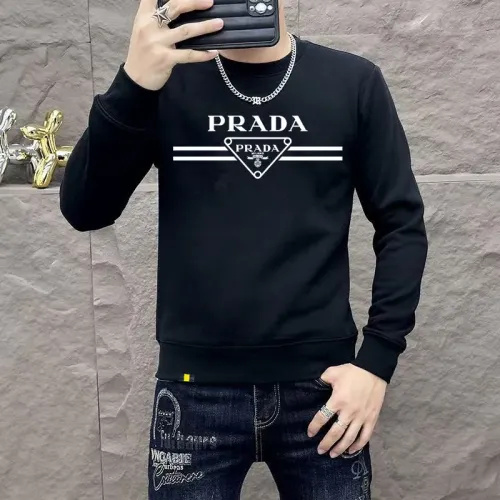 Prada Hoodies Long Sleeved For Men #1410989