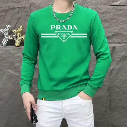 Prada Hoodies Long Sleeved For Men #1410990