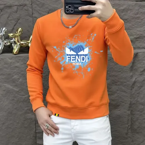 Fendi Hoodies Long Sleeved For Men #1411014