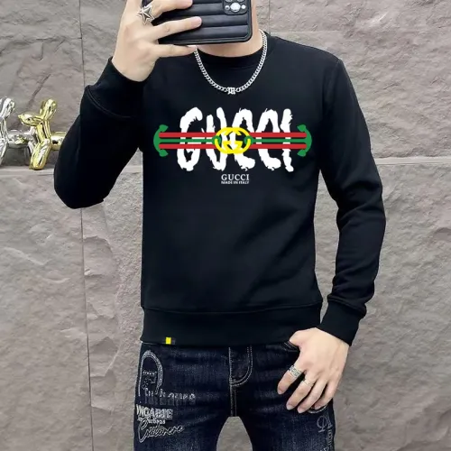 Gucci Hoodies Long Sleeved For Men #1411017