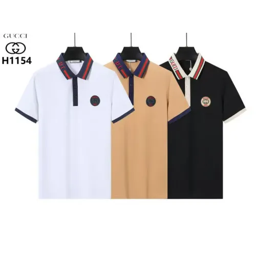 Cheap Gucci T-Shirts Short Sleeved For Men #1411040 Replica Wholesale [$38.00 USD] [ITEM#1411040] on Replica Gucci T-Shirts