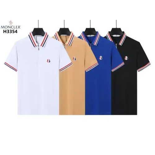 Cheap Moncler T-Shirts Short Sleeved For Men #1411063 Replica Wholesale [$38.00 USD] [ITEM#1411063] on Replica Moncler T-Shirts