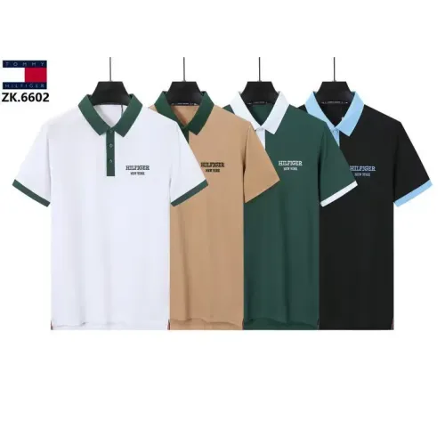 Cheap Tommy Hilfiger TH T-Shirts Short Sleeved For Men #1411076 Replica Wholesale [$38.00 USD] [ITEM#1411076] on Replica Tommy Hilfiger TH T-Shirts