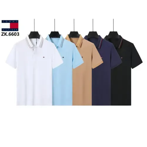 Cheap Tommy Hilfiger TH T-Shirts Short Sleeved For Men #1411080 Replica Wholesale [$38.00 USD] [ITEM#1411080] on Replica Tommy Hilfiger TH T-Shirts