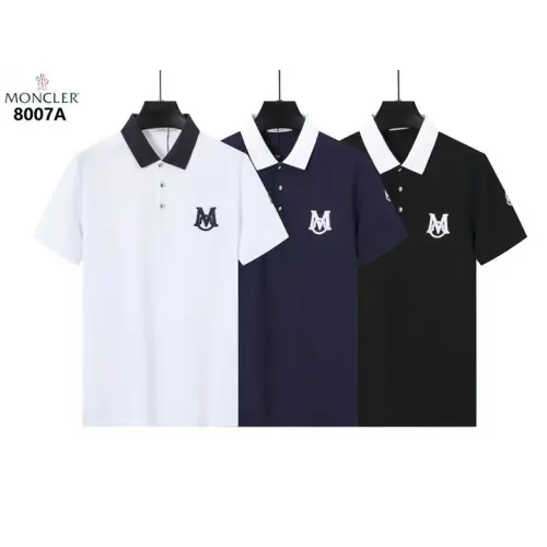 Cheap Moncler T-Shirts Short Sleeved For Men #1411098 Replica Wholesale [$38.00 USD] [ITEM#1411098] on Replica Moncler T-Shirts