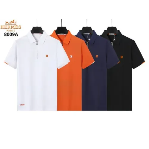 Cheap Hermes T-Shirts Short Sleeved For Men #1411111 Replica Wholesale [$38.00 USD] [ITEM#1411111] on Replica Hermes T-Shirts