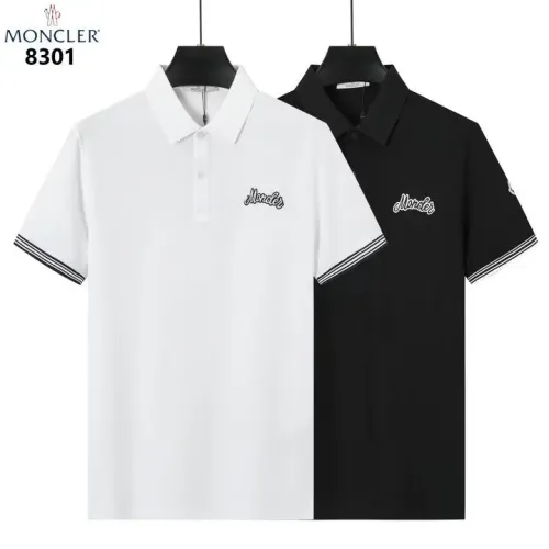 Cheap Moncler T-Shirts Short Sleeved For Men #1411123 Replica Wholesale [$38.00 USD] [ITEM#1411123] on Replica Moncler T-Shirts