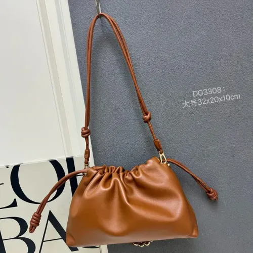 Cheap LOEWE AAA Quality Messenger Bags For Women #1411151 Replica Wholesale [$112.00 USD] [ITEM#1411151] on Replica LOEWE AAA Quality Messenger Bags