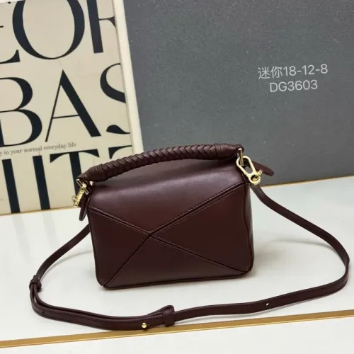 Cheap LOEWE AAA Quality Messenger Bags For Women #1411167 Replica Wholesale [$98.00 USD] [ITEM#1411167] on Replica LOEWE AAA Quality Messenger Bags