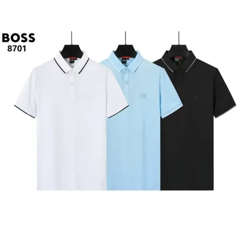 Cheap Boss T-Shirts Short Sleeved For Men #1411179 Replica Wholesale [$38.00 USD] [ITEM#1411179] on Replica Boss T-Shirts