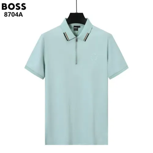 Cheap Boss T-Shirts Short Sleeved For Men #1411198 Replica Wholesale [$38.00 USD] [ITEM#1411198] on Replica Boss T-Shirts
