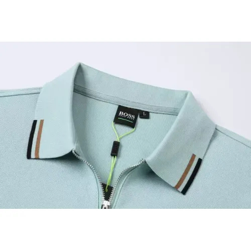 Cheap Boss T-Shirts Short Sleeved For Men #1411198 Replica Wholesale [$38.00 USD] [ITEM#1411198] on Replica Boss T-Shirts