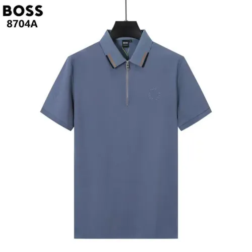 Cheap Boss T-Shirts Short Sleeved For Men #1411199 Replica Wholesale [$38.00 USD] [ITEM#1411199] on Replica Boss T-Shirts