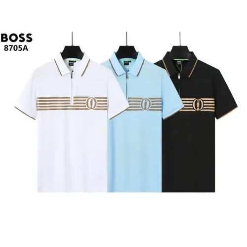 Cheap Boss T-Shirts Short Sleeved For Men #1411205 Replica Wholesale [$38.00 USD] [ITEM#1411205] on Replica Boss T-Shirts