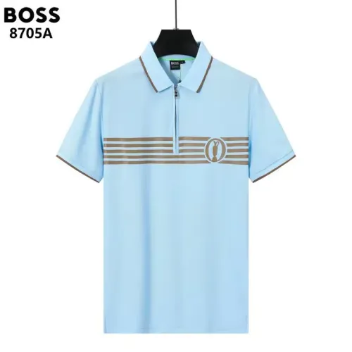 Cheap Boss T-Shirts Short Sleeved For Men #1411208 Replica Wholesale [$38.00 USD] [ITEM#1411208] on Replica Boss T-Shirts