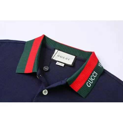 Cheap Gucci T-Shirts Short Sleeved For Men #1411213 Replica Wholesale [$38.00 USD] [ITEM#1411213] on Replica Gucci T-Shirts