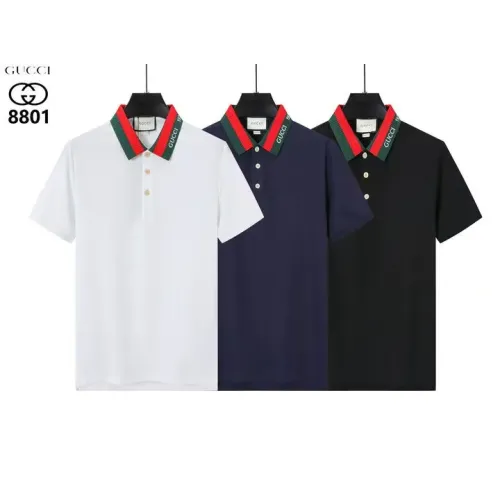 Cheap Gucci T-Shirts Short Sleeved For Men #1411214 Replica Wholesale [$38.00 USD] [ITEM#1411214] on Replica Gucci T-Shirts