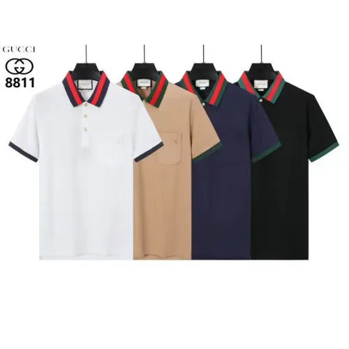 Cheap Gucci T-Shirts Short Sleeved For Men #1411229 Replica Wholesale [$38.00 USD] [ITEM#1411229] on Replica Gucci T-Shirts