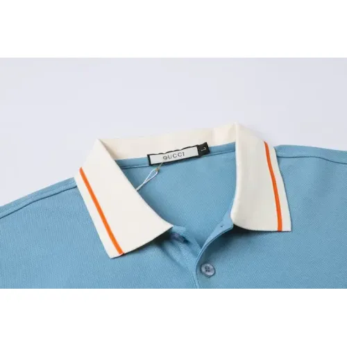 Cheap Gucci T-Shirts Short Sleeved For Men #1411256 Replica Wholesale [$38.00 USD] [ITEM#1411256] on Replica Gucci T-Shirts