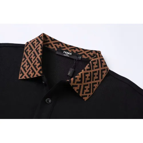 Cheap Fendi T-Shirts Short Sleeved For Men #1411261 Replica Wholesale [$38.00 USD] [ITEM#1411261] on Replica Fendi T-Shirts