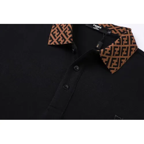 Cheap Fendi T-Shirts Short Sleeved For Men #1411261 Replica Wholesale [$38.00 USD] [ITEM#1411261] on Replica Fendi T-Shirts