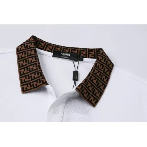 Cheap Fendi T-Shirts Short Sleeved For Men #1411262 Replica Wholesale [$38.00 USD] [ITEM#1411262] on Replica Fendi T-Shirts