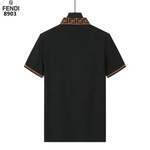 Cheap Fendi T-Shirts Short Sleeved For Men #1411265 Replica Wholesale [$38.00 USD] [ITEM#1411265] on Replica Fendi T-Shirts