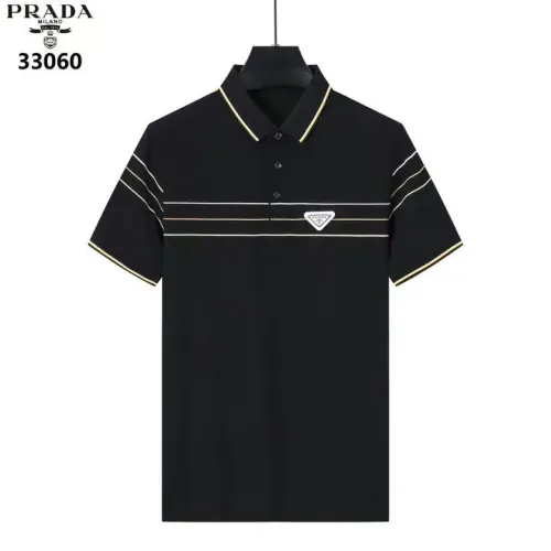 Prada T-Shirts Short Sleeved For Men #1411268