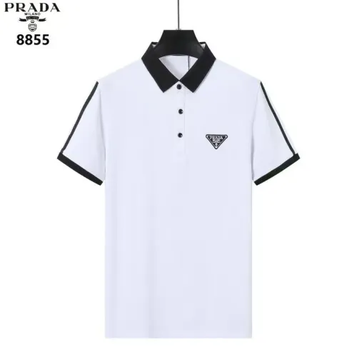 Prada T-Shirts Short Sleeved For Men #1411269