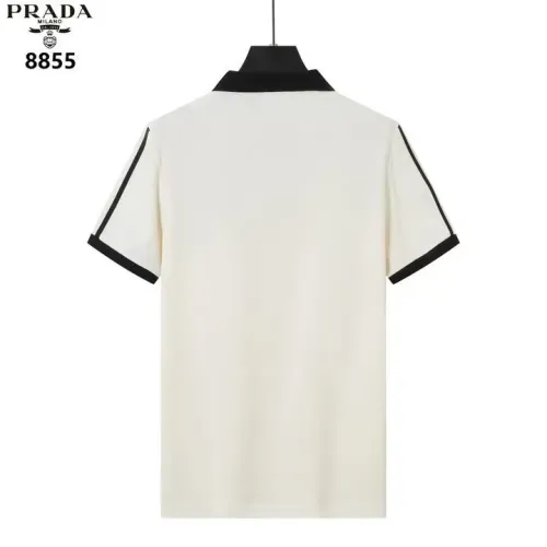 Cheap Prada T-Shirts Short Sleeved For Men #1411270 Replica Wholesale [$38.00 USD] [ITEM#1411270] on Replica Prada T-Shirts