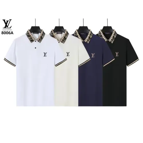 Cheap Louis Vuitton LV T-Shirts Short Sleeved For Men #1411272 Replica Wholesale [$38.00 USD] [ITEM#1411272] on Replica Louis Vuitton LV T-Shirts
