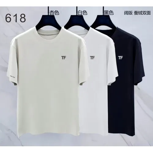 Cheap Tom Ford T-Shirts Short Sleeved For Men #1411323 Replica Wholesale [$38.00 USD] [ITEM#1411323] on Replica Tom Ford T-Shirts