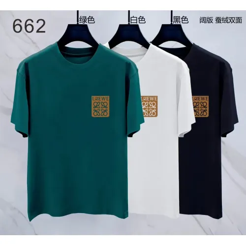 Cheap LOEWE T-Shirts Short Sleeved For Men #1411378 Replica Wholesale [$38.00 USD] [ITEM#1411378] on Replica LOEWE T-Shirts