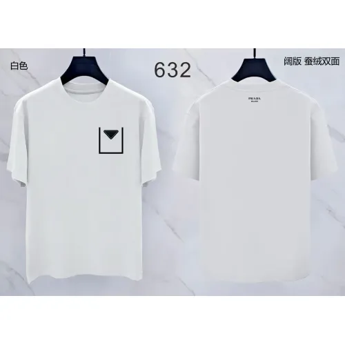 Prada T-Shirts Short Sleeved For Men #1411390