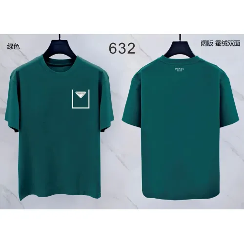 Prada T-Shirts Short Sleeved For Men #1411391