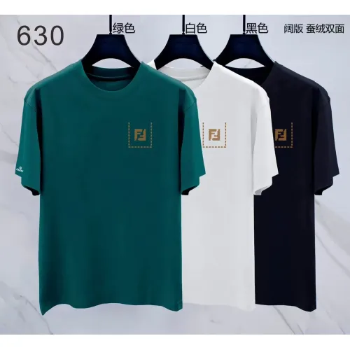 Cheap Fendi T-Shirts Short Sleeved For Men #1411415 Replica Wholesale [$38.00 USD] [ITEM#1411415] on Replica Fendi T-Shirts