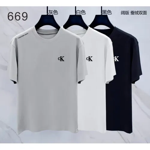 Cheap Calvin Klein CK T-Shirts Short Sleeved For Men #1411431 Replica Wholesale [$38.00 USD] [ITEM#1411431] on Replica Calvin Klein CK T-Shirts