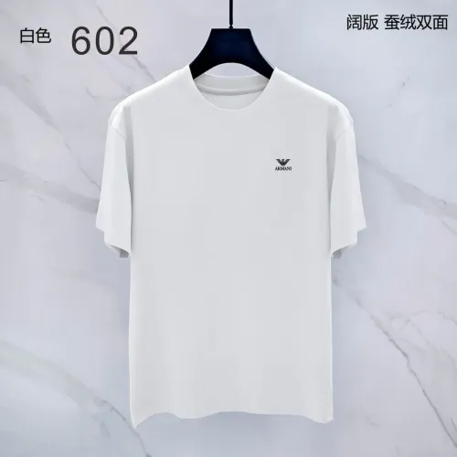 Armani T-Shirts Short Sleeved For Men #1411446