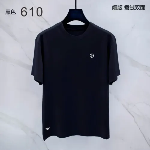 Armani T-Shirts Short Sleeved For Men #1411450