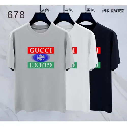 Cheap Gucci T-Shirts Short Sleeved For Men #1411486 Replica Wholesale [$38.00 USD] [ITEM#1411486] on Replica Gucci T-Shirts