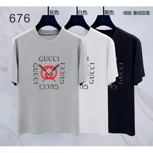Cheap Gucci T-Shirts Short Sleeved For Men #1411493 Replica Wholesale [$38.00 USD] [ITEM#1411493] on Replica Gucci T-Shirts