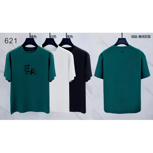 Cheap Armani T-Shirts Short Sleeved For Men #1411501 Replica Wholesale [$38.00 USD] [ITEM#1411501] on Replica Armani T-Shirts
