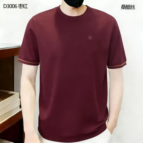 Cheap Hermes T-Shirts Short Sleeved For Men #1411510 Replica Wholesale [$38.00 USD] [ITEM#1411510] on Replica Hermes T-Shirts