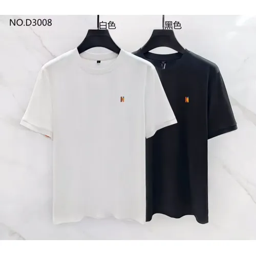 Cheap Hermes T-Shirts Short Sleeved For Men #1411516 Replica Wholesale [$38.00 USD] [ITEM#1411516] on Replica Hermes T-Shirts