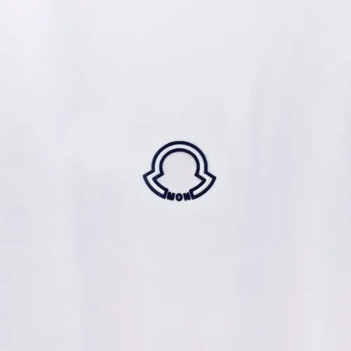 Cheap Moncler T-Shirts Short Sleeved For Men #1411537 Replica Wholesale [$38.00 USD] [ITEM#1411537] on Replica Moncler T-Shirts