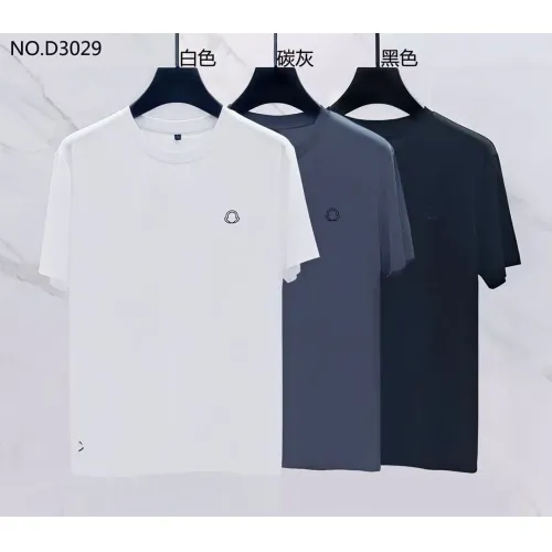 Cheap Moncler T-Shirts Short Sleeved For Men #1411539 Replica Wholesale [$38.00 USD] [ITEM#1411539] on Replica Moncler T-Shirts