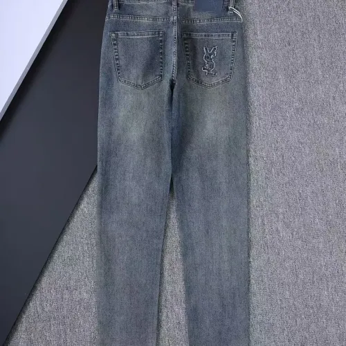 Cheap Yves Saint Laurent YSL Jeans For Men #1411575 Replica Wholesale [$45.00 USD] [ITEM#1411575] on Replica Yves Saint Laurent YSL Jeans